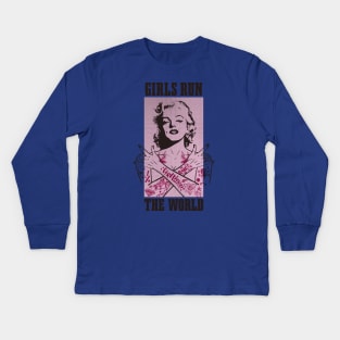 GRL PWR Kids Long Sleeve T-Shirt